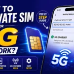 How to Activate SIM for 5G Network in Pakistan