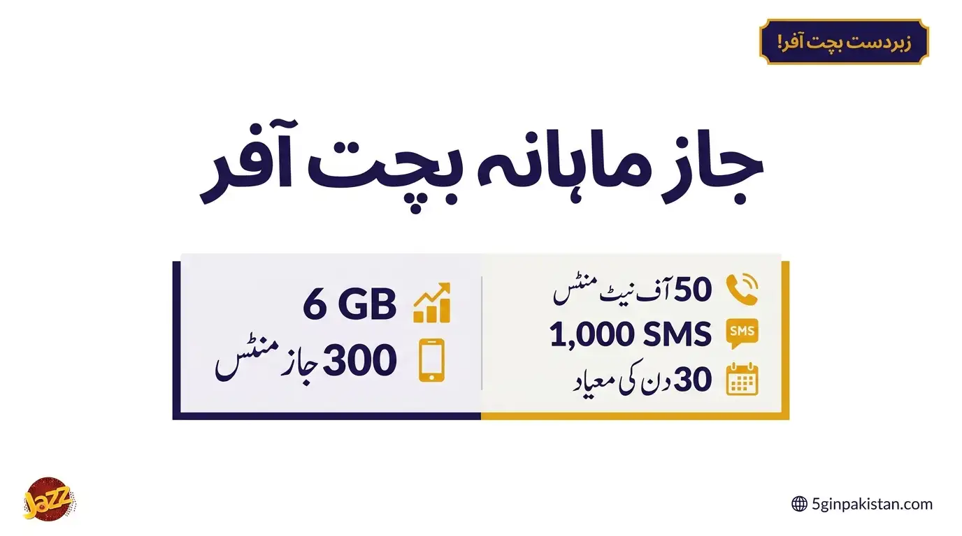 Monthly Bachat Offer Jazz